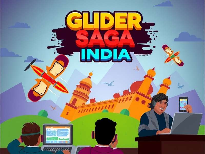 Glider Saga India Launch Event in Delhi featuring cultural performances