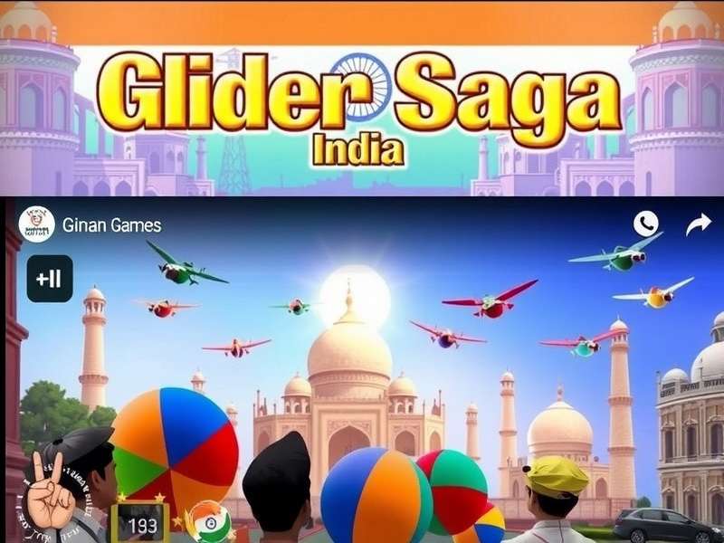 Daman Games Development Team working on Glider Saga India